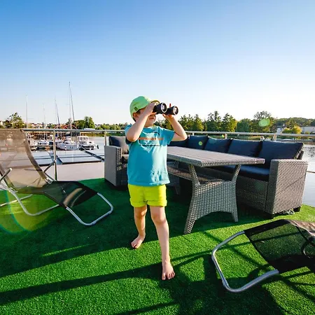 Houseboat- Dom Na Wodzie Z Sauna I Mozliwoscia Plywania